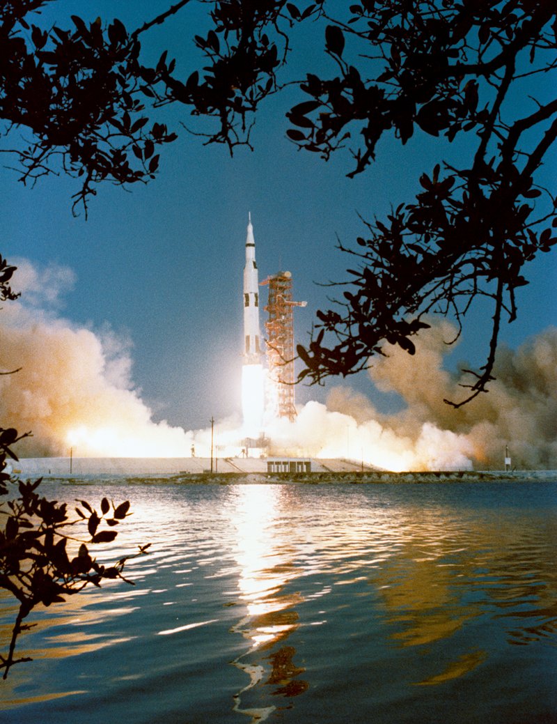 Apollo 6 launched