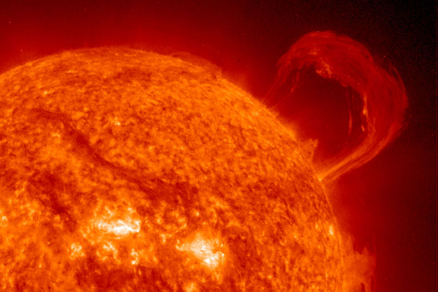 What Is Prominence Tongues Of Fire From The Sun