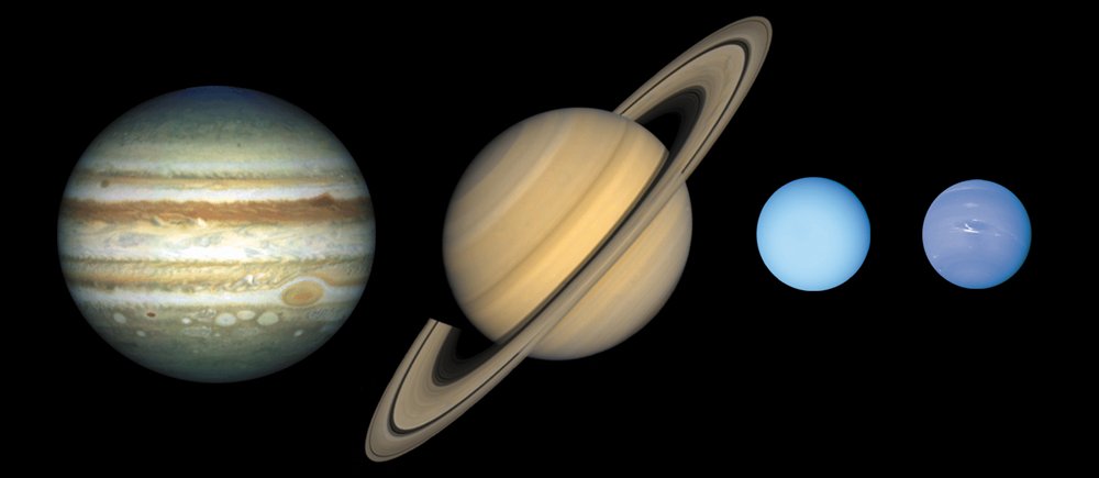 What Are The Jovian Planets Outer Gas Giant Planet Characteristics