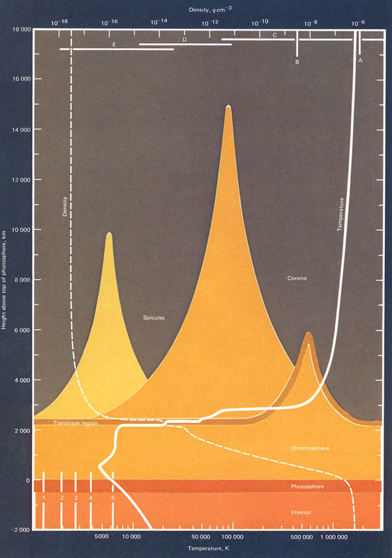 Density of the Sun Facts About the Mass Density of the Sun