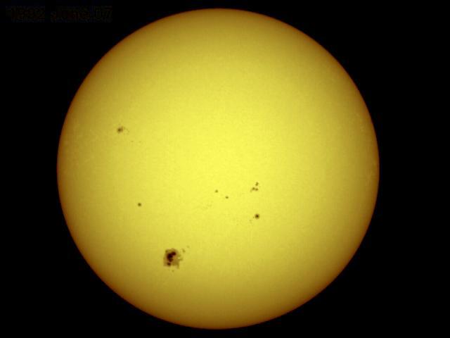 yellow main sequence star